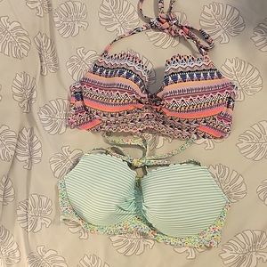 Lot of 2 36C Victoria Secret Bikini Tops